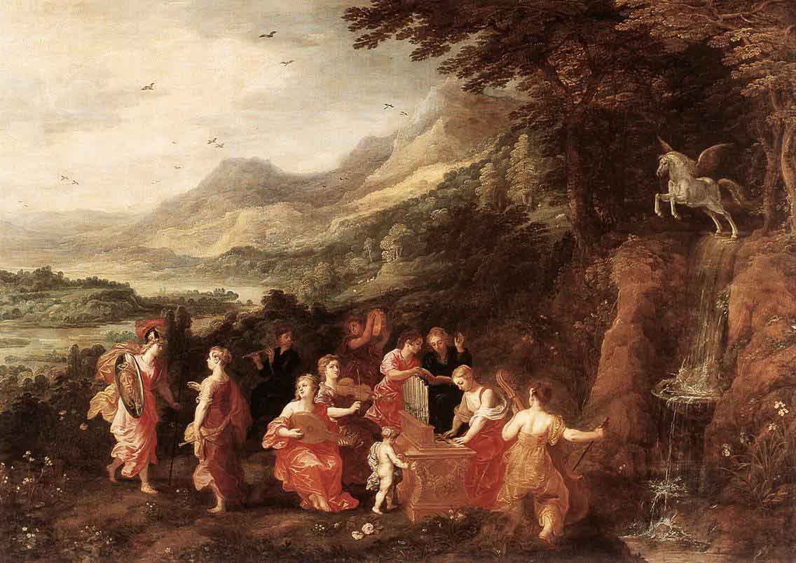 Helicon or Minervas Visit to the Muses